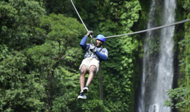 Zip line and Rafting II-III