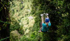 Ziplining Sky Tram & Trek - Sky Aventures