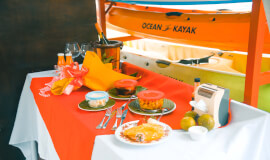 Moonshine & Sunset: Golden Hour on the Water