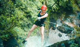 Canyoning & Waterfall Rappelling Tour in La Fortuna | Arenal Volcano Adventure