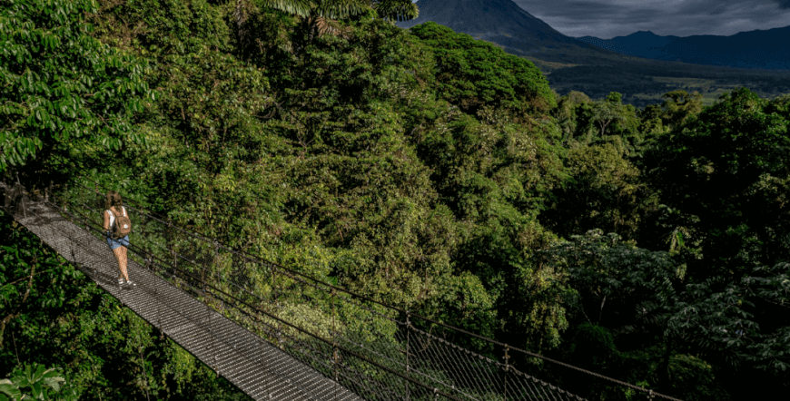 Hike To Hanging Bridges, Arenal Volcano and Fortuna Waterfall