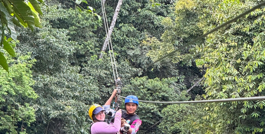 Rio Celeste Zipline and Tubing (No transportation)
