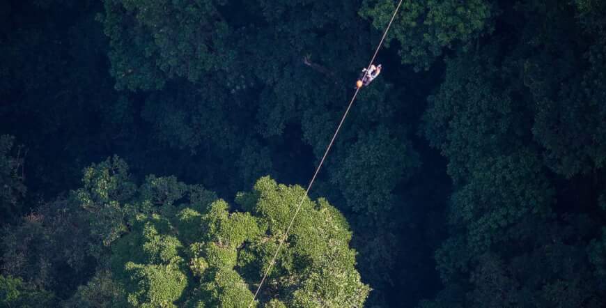 Ziplining Sky Tram & Trek - Sky Aventures