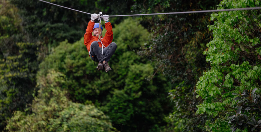 Ziplining Sky Tram & Trek - Sky Aventures