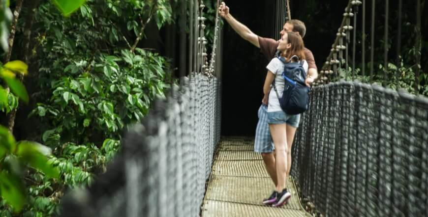 Arenal Hanging Bridges on a Guided Hike in La Fortuna, Costa Rica