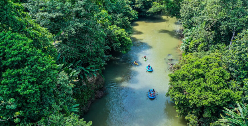 Safari Float on the Peñas Blancas River – Family Wildlife Tour in La Fortuna, Costa Rica