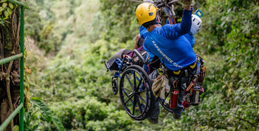Ziplining Sky Tram & Trek - Sky Aventures