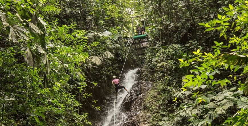 Canyoning & Waterfall Rappelling Tour in La Fortuna | Arenal Volcano Adventure