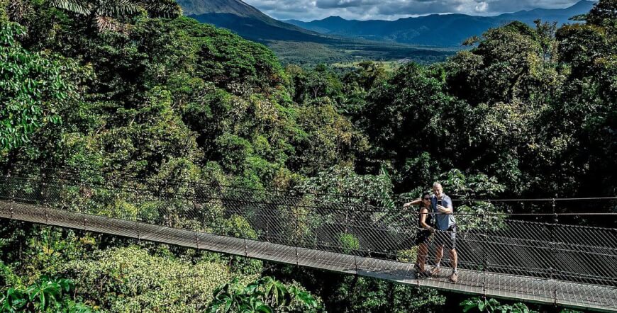 Arenal Hanging Bridges on a Guided Hike in La Fortuna, Costa Rica
