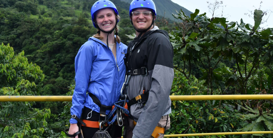 Zip line and Rafting II-III