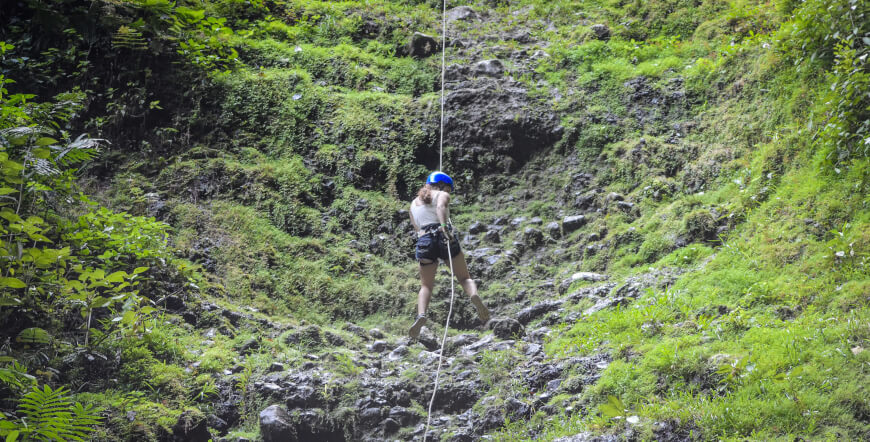 Zipline, Rappelling & Horseback Riding La Fortuna