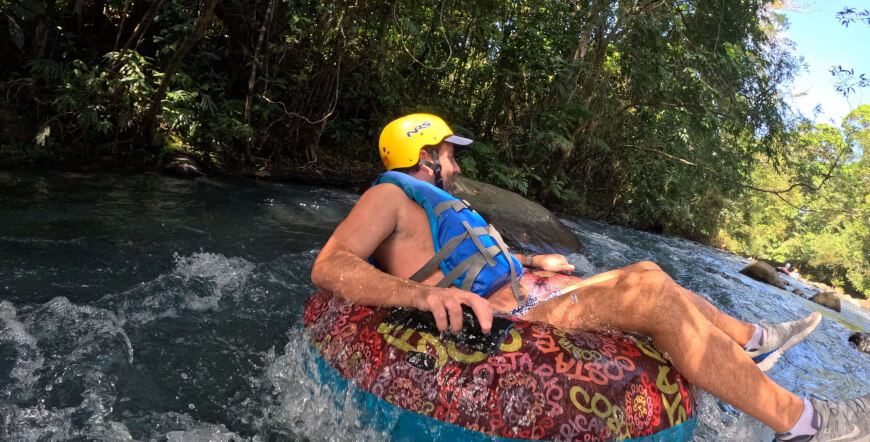 Tubing on Río Celeste – Fun and Nature - No transportation