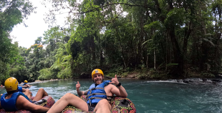 Rio Celeste Zipline and Tubing (No transportation)