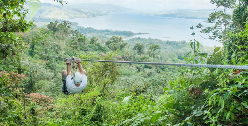 Ziplining Sky Tram & Trek - Sky Aventures