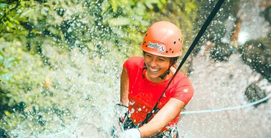 La Fortuna Water Adventure Combo: Canyoning + White Water Rafting in One Epic Day