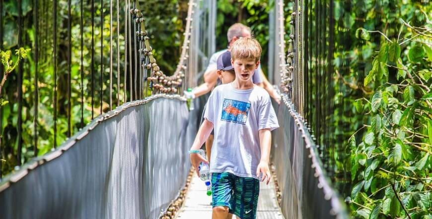 Arenal Hanging Bridges on a Guided Hike in La Fortuna, Costa Rica