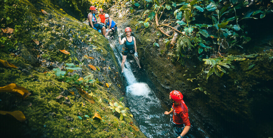 Canyoning & Waterfall Rappelling Tour in La Fortuna | Arenal Volcano Adventure