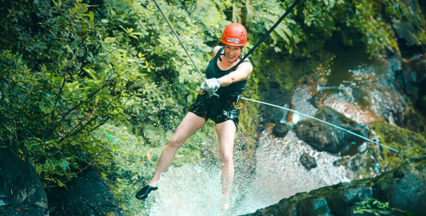 Canyoning & Waterfall Rappelling Tour in La Fortuna | Arenal Volcano Adventure