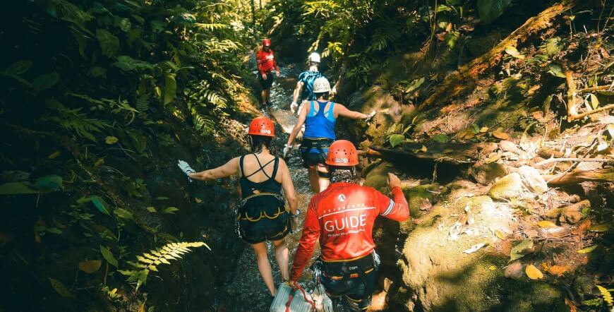 Canyoning & Waterfall Rappelling Tour in La Fortuna | Arenal Volcano Adventure