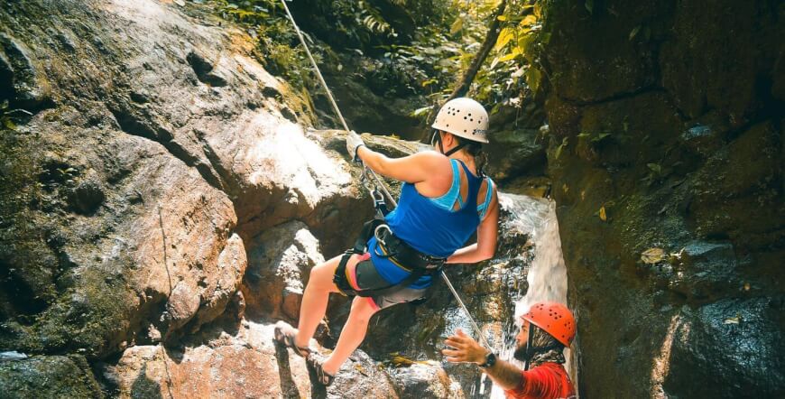 Canyoning & Waterfall Rappelling Tour in La Fortuna | Arenal Volcano Adventure