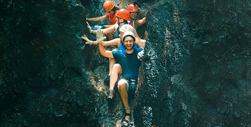 Canyoning & Waterfall Rappelling Tour in La Fortuna | Arenal Volcano Adventure