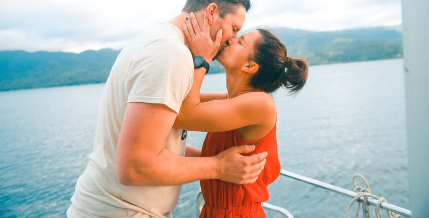 Moonshine & Sunset: Golden Hour on the Water